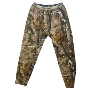 Hunter's Specialties Scent-A-Way Tek 4 Camo Thermal‎ Base Layer Pants Men's L J4